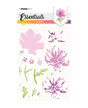 Studio Light Essentials Cosmos A5 Masking Stencil (SL-ES-MASK123) Studio Light Essentials Cosmos A5 Masking Stencil (SL-ES-MASK123)