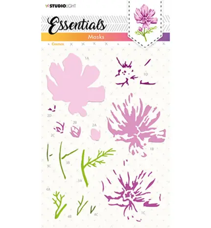 Studio Light Essentials Cosmos A5 Masking Stencil (SL-ES-MASK123) Studio Light Essentials Cosmos A5 Masking Stencil (SL-ES-MASK123)