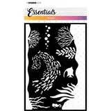 Studio Light Essentials Under the Ocean A5 Masking Stencil (SL-ES-MASK109)