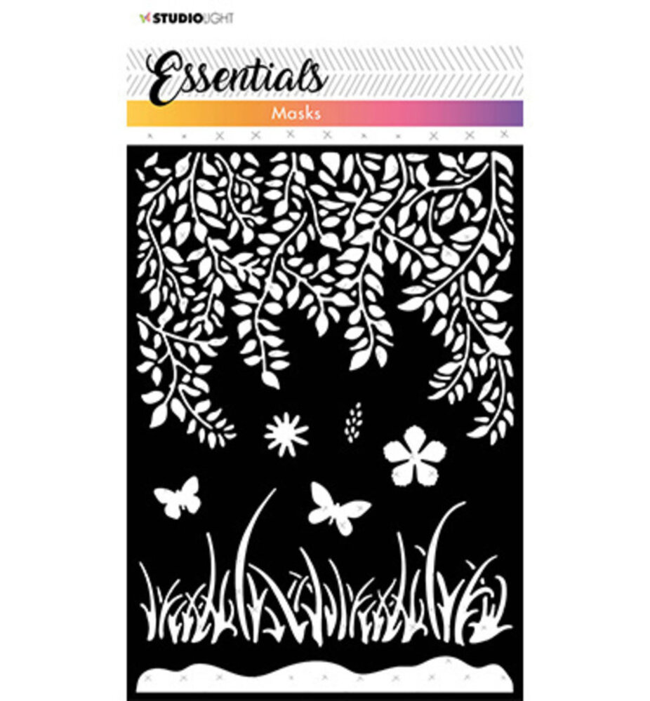 Studio Light Essentials Landscape Elements A5 Masking Stencil (SL-ES-MASK107) Studio Light Essentials Landscape Elements A5 Masking Stencil (SL-ES-MASK107)