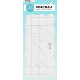 Studio Light Sweet Stories Scenery Borders Masking Stencil Water (SL-SS-MASK122)