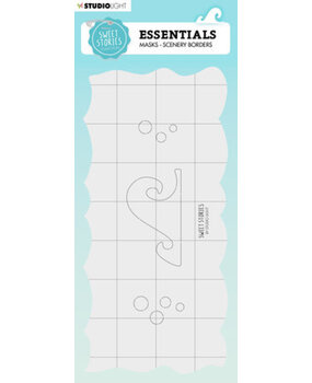 Studio Light Sweet Stories Scenery Borders Masking Stencil Water (SL-SS-MASK122) Studio Light Sweet Stories Scenery Borders Masking Stencil Water (SL-SS-MASK122)
