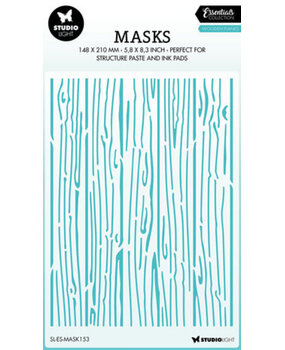 Studio Light Essentials Wooden Planks A5 Masking Stencil (SL-ES-MASK153)* Studio Light Essentials Wooden Planks A5 Masking Stencil (SL-ES-MASK153)*