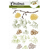 Studio Light Christmas Pine Branch A5 Masking Stencil (SL-ES-MASK143) Studio Light Christmas Pine Branch A5 Masking Stencil (SL-ES-MASK143)