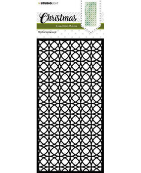 Studio Light Christmas Slimline Background Masking Stencil (SL-ES-MASK112) Studio Light Christmas Slimline Background Masking Stencil (SL-ES-MASK112)
