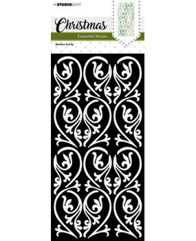 Studio Light Christmas Slimline Swirly Masking Stencil (SL-ES-MASK113)* Studio Light Christmas Slimline Swirly Masking Stencil (SL-ES-MASK113)*