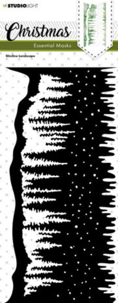 Studio Light Christmas Slimline Landscape Masking Stencil (SL-ES-MASK114) Studio Light Christmas Slimline Landscape Masking Stencil (SL-ES-MASK114)