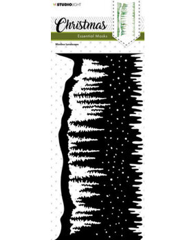 Studio Light Christmas Slimline Landscape Masking Stencil (SL-ES-MASK114) Studio Light Christmas Slimline Landscape Masking Stencil (SL-ES-MASK114)