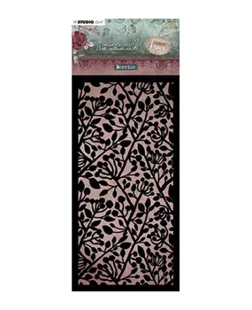 Studio Light Inner Peace Slimline Masking Stencil Berries (JMA-IP-MASK132)