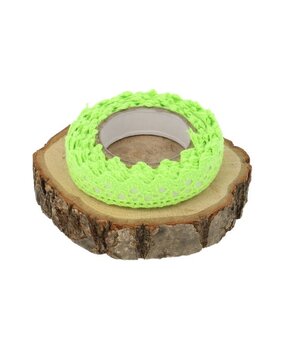 Make by Me! Tape Zelfklevend Kant 2 m Lentegroen (TP.730) Make by Me! Tape Zelfklevend Kant 2 m Lentegroen (TP.730)