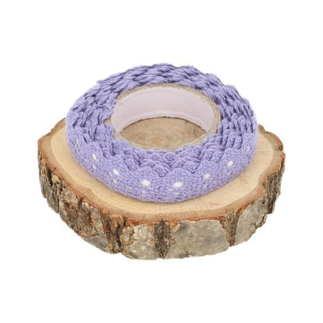 Make by Me! Tape Zelfklevend Kant 2 m Donkerpaars (TP.730) Make by Me! Tape Zelfklevend Kant 2 m Donkerpaars (TP.730)