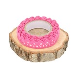 Make by Me! Tape Zelfklevend Kant 2 m Donkerroze (TP.730)