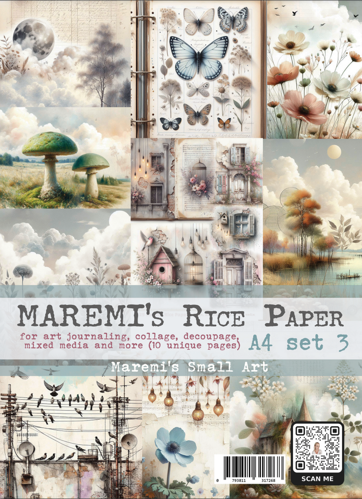 Maremi's Small Art A4 Rice Paper Set 3 Maremi's Small Art A4 Rice Paper Set 3