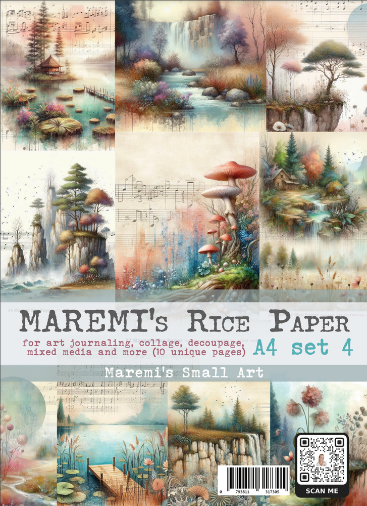 Maremi's Small Art A4 Rice Paper Set 4 Maremi's Small Art A4 Rice Paper Set 4