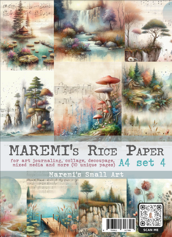 Maremi's Small Art A4 Rice Paper Set 4 Maremi's Small Art A4 Rice Paper Set 4
