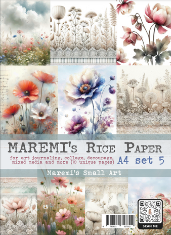 Maremi's Small Art A4 Rice Paper Set 5 Maremi's Small Art A4 Rice Paper Set 5