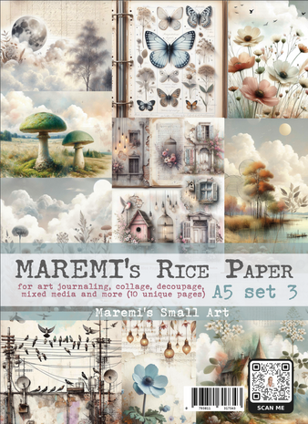 Maremi's Small Art A5 Rice Paper Set 3 Maremi's Small Art A5 Rice Paper Set 3