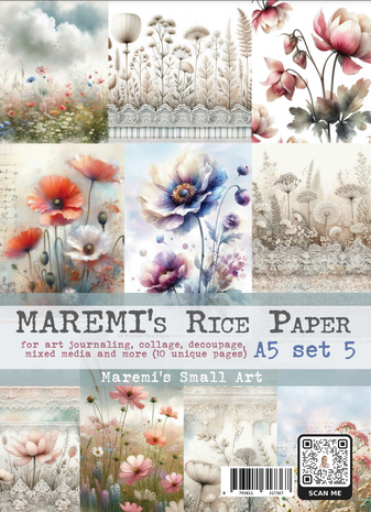 Maremi's Small Art A5 Rice Paper Set 5 Maremi's Small Art A5 Rice Paper Set 5