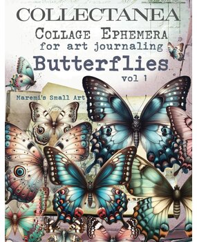 Maremi's Small Art Butterflies Vol 1 Collage Ephemera Book Maremi's Small Art Butterflies Vol 1 Collage Ephemera Book