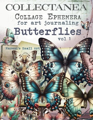 Maremi's Small Art Butterflies Vol 1 Collage Ephemera Book Maremi's Small Art Butterflies Vol 1 Collage Ephemera Book