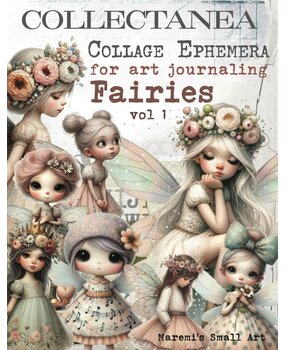 Maremi's Small Art Fairies Vol 1 Collage Ephemera Book Maremi's Small Art Fairies Vol 1 Collage Ephemera Book