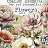 Maremi's Small Art Flowers Vol 1 Collage Ephemera Book Maremi's Small Art Flowers Vol 1 Collage Ephemera Book