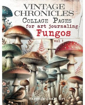 Maremi's Small Art Fungos Vol 1 Collage Pages Book Maremi's Small Art Fungos Vol 1 Collage Pages Book