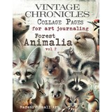 Maremi's Small Art Forest Animalia Vol 2 Collage Pages Book