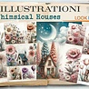 Maremi's Small Art Whimsical Houses & Backgrounds Collage Pages Book Maremi's Small Art Whimsical Houses & Backgrounds Collage Pages Book
