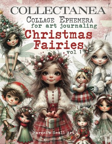 Maremi's Small Art Christmas Fairies Vol 1 Collage Ephemera Book Maremi's Small Art Christmas Fairies Vol 1 Collage Ephemera Book