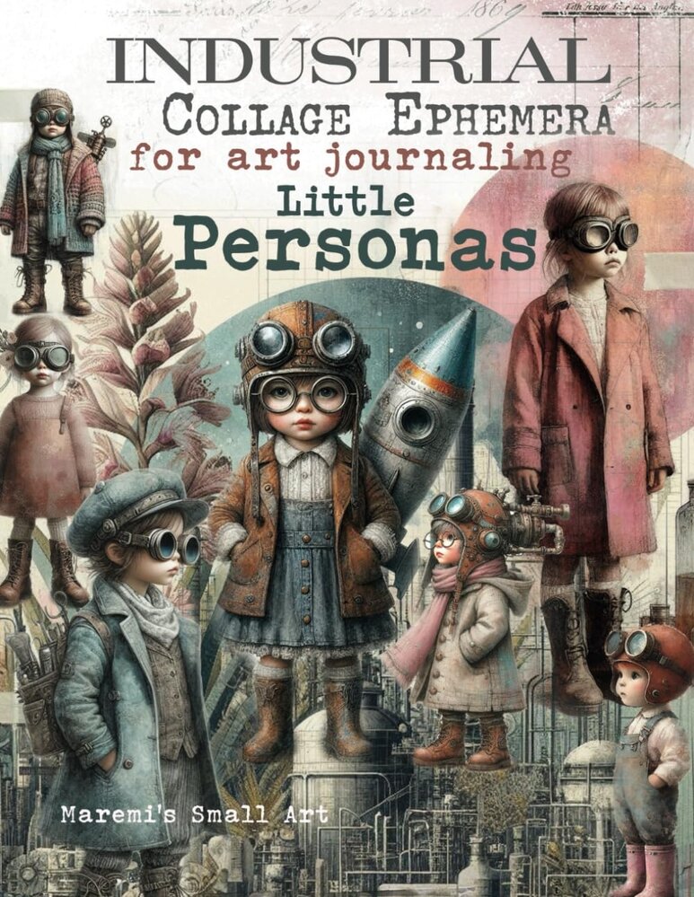 Maremi's Small Art Little Personas Collage Ephemera Book Maremi's Small Art Little Personas Collage Ephemera Book