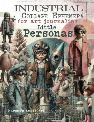 Maremi's Small Art Little Personas Collage Ephemera Book Maremi's Small Art Little Personas Collage Ephemera Book