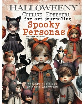 Maremi's Small Art Spooky Personas Collage Ephemera Book Maremi's Small Art Spooky Personas Collage Ephemera Book