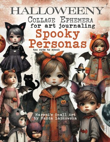 Maremi's Small Art Spooky Personas Collage Ephemera Book Maremi's Small Art Spooky Personas Collage Ephemera Book