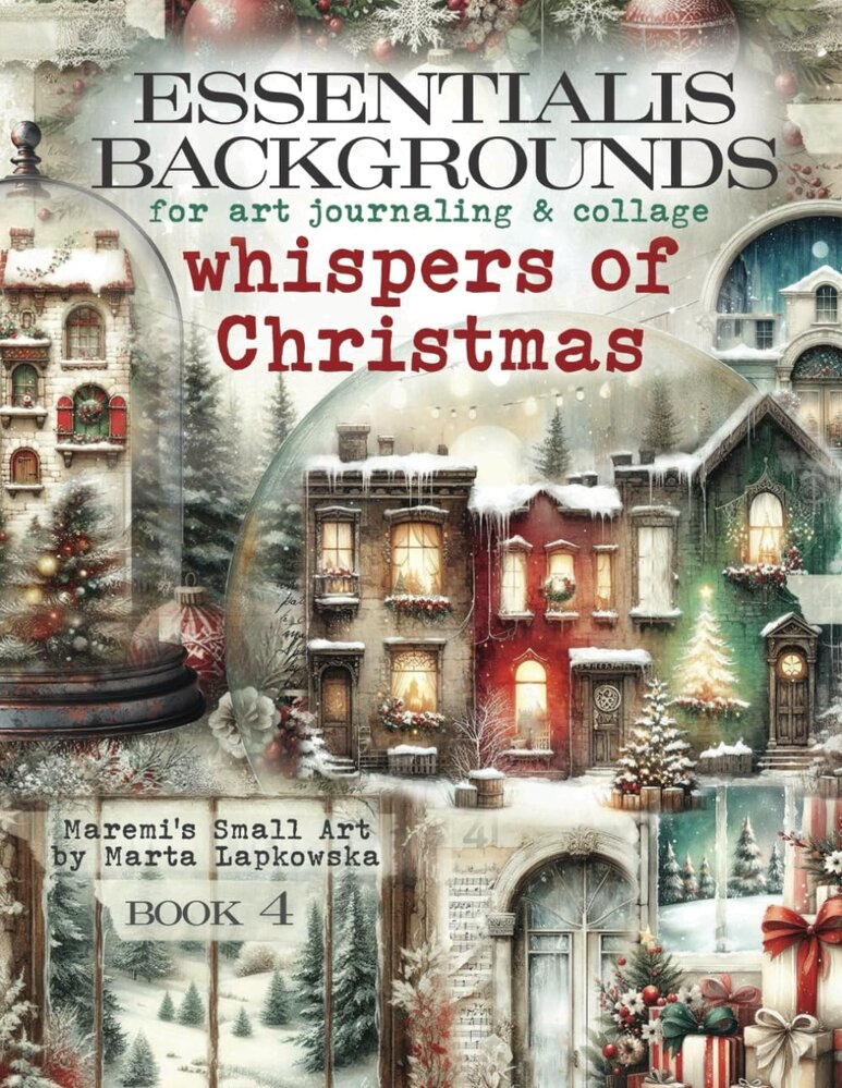 Maremi's Small Art Whispers of Christmas Essentialis Backgrounds Book Maremi's Small Art Whispers of Christmas Essentialis Backgrounds Book