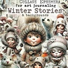 Maremi's Small Art Winter Stories & Backgrounds Collage Ephemera Book Maremi's Small Art Winter Stories & Backgrounds Collage Ephemera Book