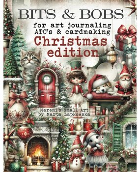 Maremi's Small Art Bits & Bobs Christmas Edition ATC's & Cardmaking Book Maremi's Small Art Bits & Bobs Christmas Edition ATC's & Cardmaking Book