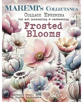 Maremi's Small Art Frosted Blooms Collage Ephemera Book Maremi's Small Art Frosted Blooms Collage Ephemera Book