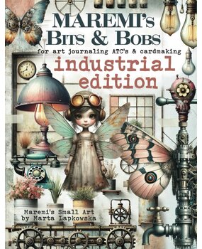 Maremi's Small Art Bits & Bobs Industrial Edition ATC's & Cardmaking Book Maremi's Small Art Bits & Bobs Industrial Edition ATC's & Cardmaking Book