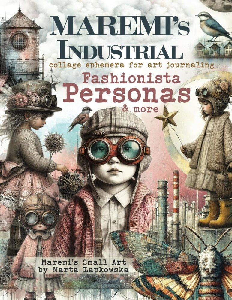 Maremi's Small Art Fashionista Personas & More Collage Ephemera Book Maremi's Small Art Fashionista Personas & More Collage Ephemera Book