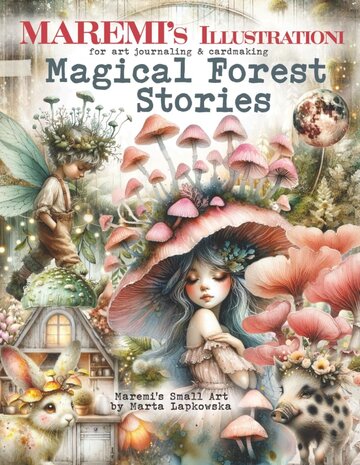 Maremi's Small Art Magical Forest Stories Collage Ephemera Book Maremi's Small Art Magical Forest Stories Collage Ephemera Book
