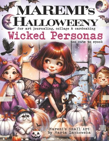 Maremi's Small Art Wicked Personas Collage Ephemera Book Maremi's Small Art Wicked Personas Collage Ephemera Book
