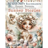 Maremi's Small Art Summer Stories Collage Ephemera Book