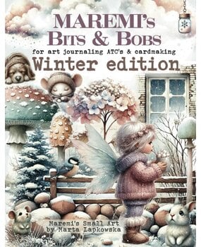 Maremi's Small Art Bits & Bobs Winter Edition ATC's & Cardmaking Book Maremi's Small Art Bits & Bobs Winter Edition ATC's & Cardmaking Book
