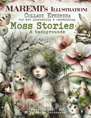 Maremi's Small Art Moss Stories Collage Ephemera Book Maremi's Small Art Moss Stories Collage Ephemera Book