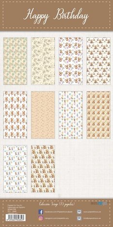 Papers For You Happy Birthday 6x12 Inch Paper Pack (PFY-14682) Papers For You Happy Birthday 6x12 Inch Paper Pack (PFY-14682)