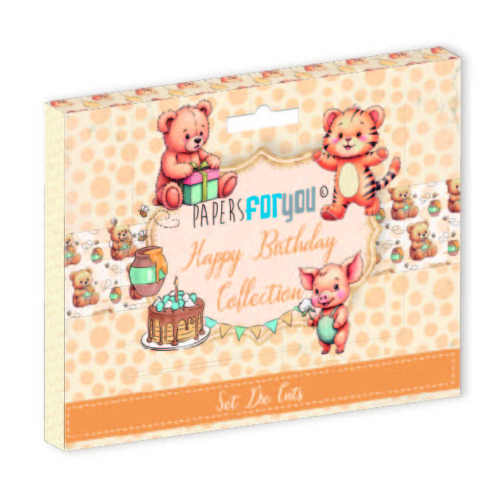 Papers For You PRE-ORDER Happy Birthday Die Cuts (PFY-15227) Papers For You PRE-ORDER Happy Birthday Die Cuts (PFY-15227)