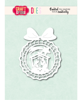 Craft & You Dies Nativity Bauble (CW382)