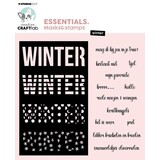 Creative Craftlab Essentials Masks & Stamps Winter (CCL-ES-MST10)
