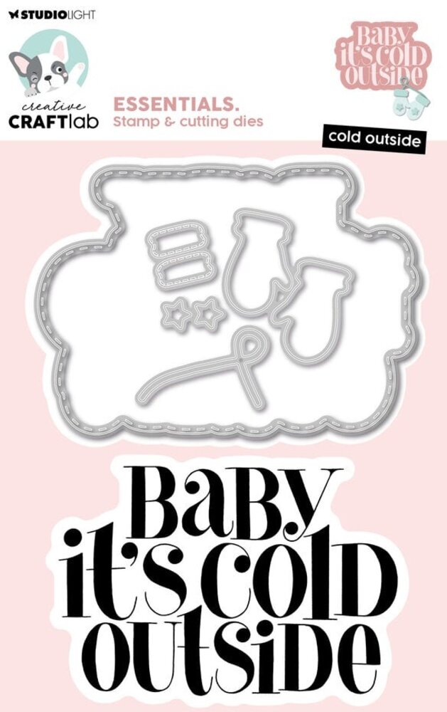 Creative Craftlab Essentials Stamp & Die Cold Outside (CCL-ES-SCD94) Creative Craftlab Essentials Stamp & Die Cold Outside (CCL-ES-SCD94)